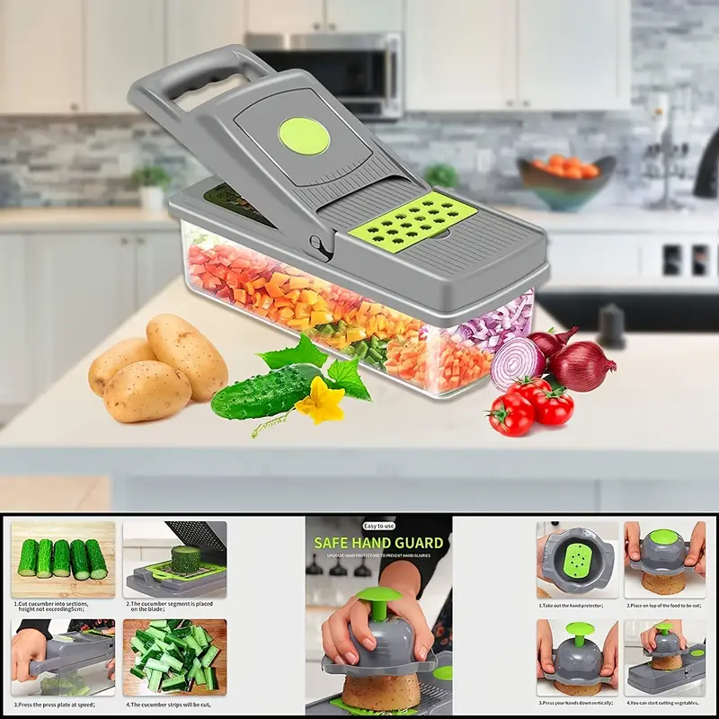 Lubra™ | Multifunctional vegetable slicer